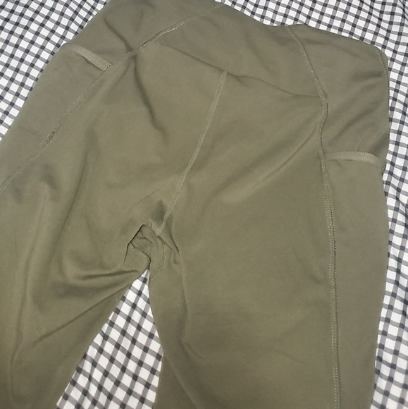 Khaki Training Leggings - Picture 6 of 6